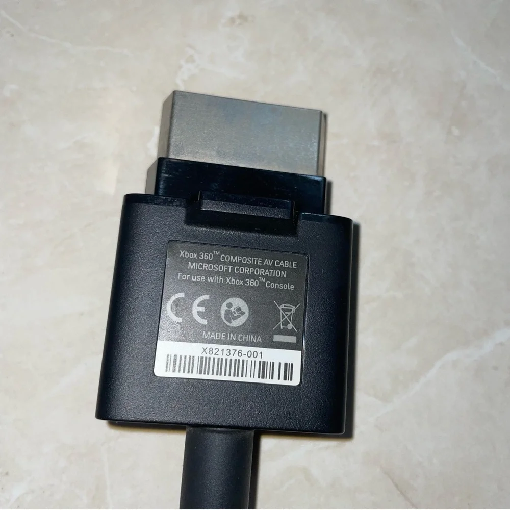 Xbox 360 Composite AV Cable